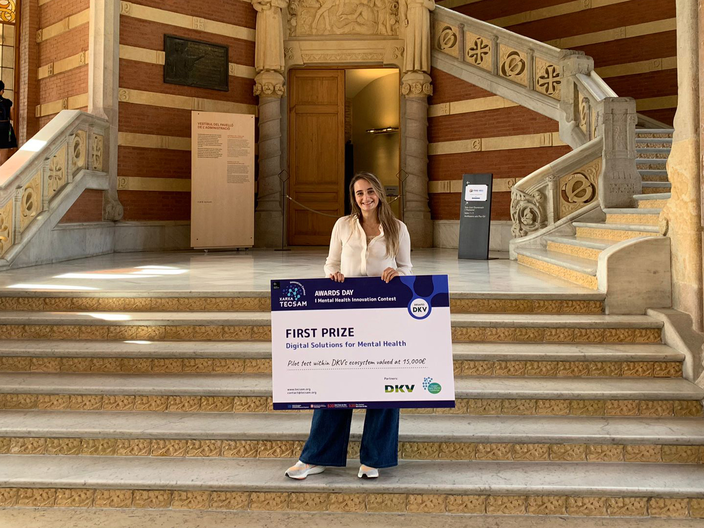 Conoce a nuestra compluemprendedora Sara Zangri y su proyecto "Medea Mind", reciente premio de la Fundación MásHumano